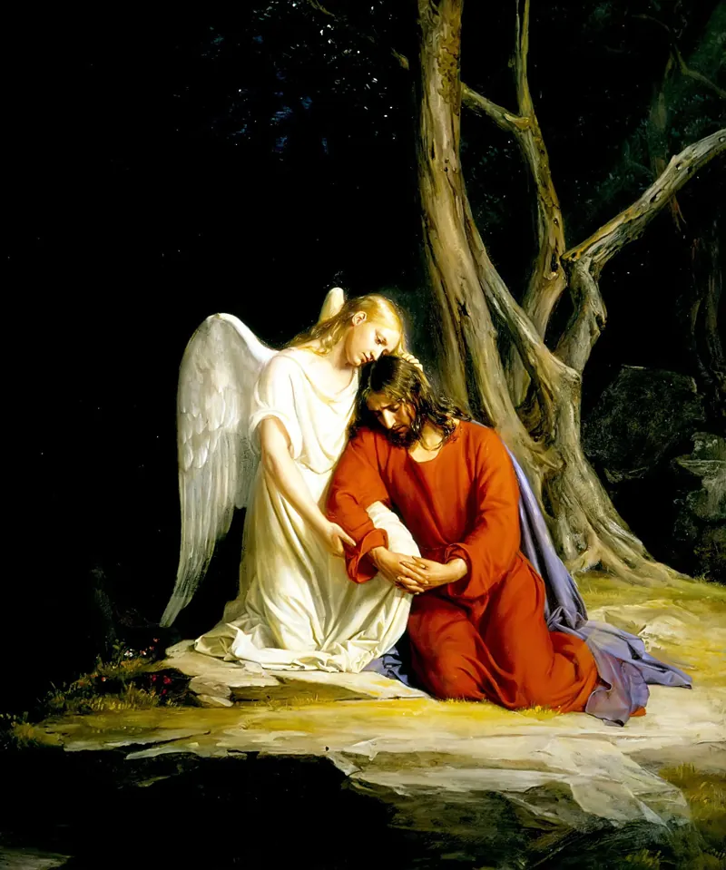 Carl Bloch, Christ in Gethsemane